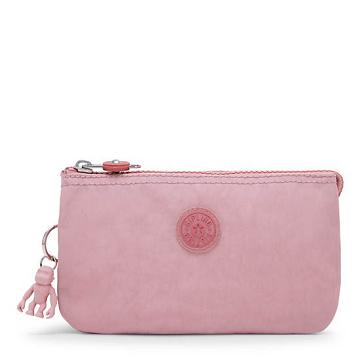 Bolsas Kipling Creativity Large Pouch Rosas | MX 2090FD